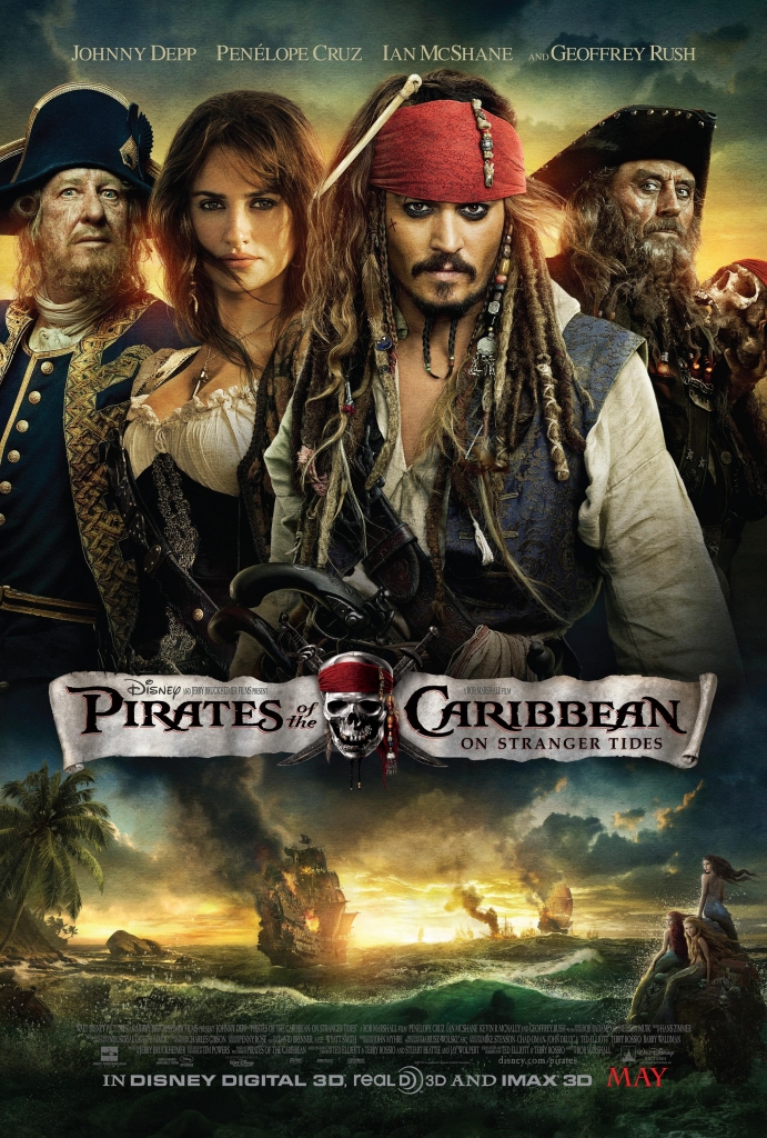 【4K】60帧/No.20 美国奇幻片榜 加勒比海盗4：惊涛怪浪 Pirates of the Caribbean: On Stranger Tides (2011)-第0张图片